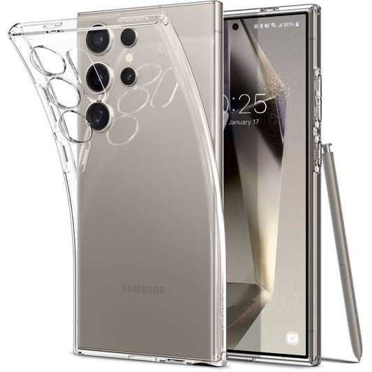 Custodia per Samsung Galaxy S24 Ultra S928, Spigen, a cristalli liquidi, trasparente ACS07283