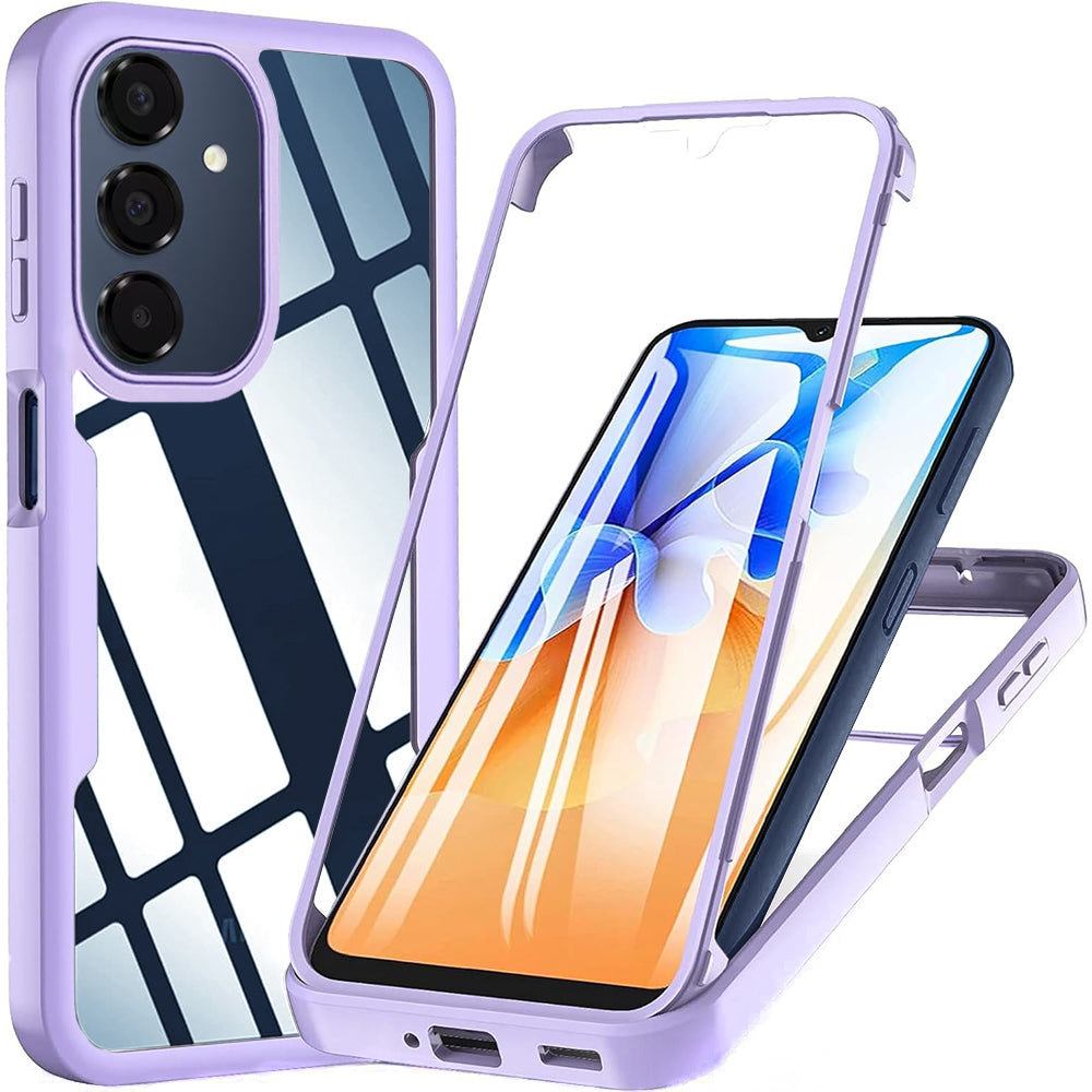 Custodia per Samsung Galaxy A17 5G / A16 5G A166 / A16 4G A165, Techsuit, ColorVerse 360, Viola