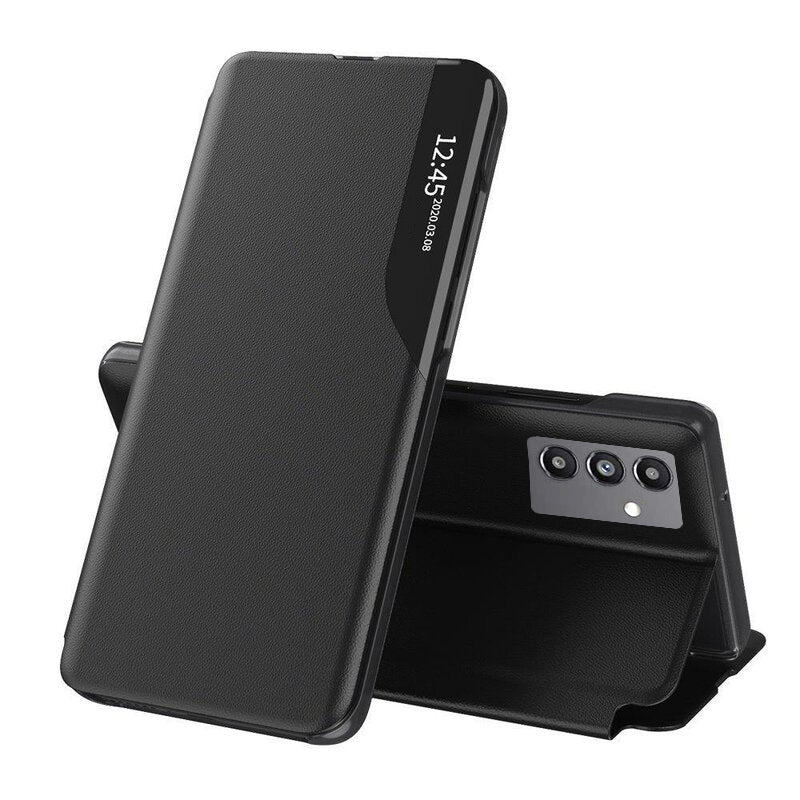 Custodia per Samsung Galaxy A04s A047 / A13 5G A136, Techsuit, eFold, Nera