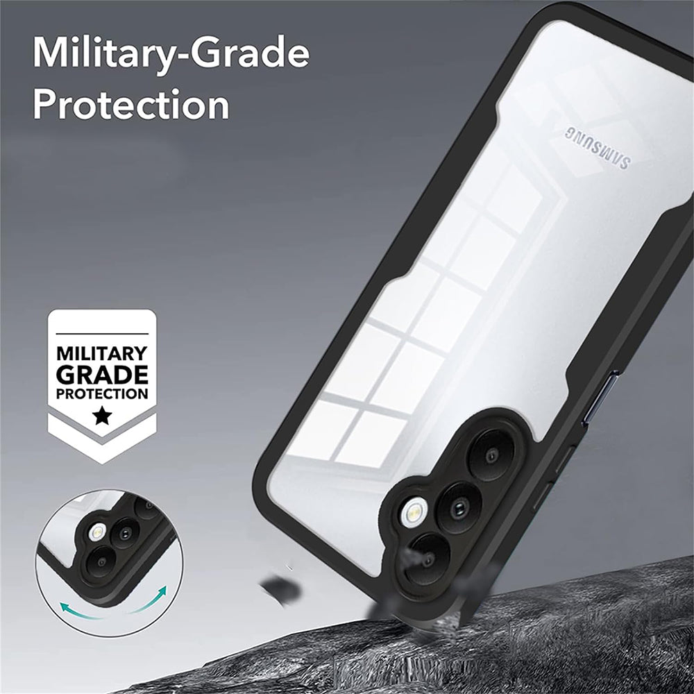 Custodia per Samsung Galaxy A05s A057, Techsuit, ColorVerse 360, Nera