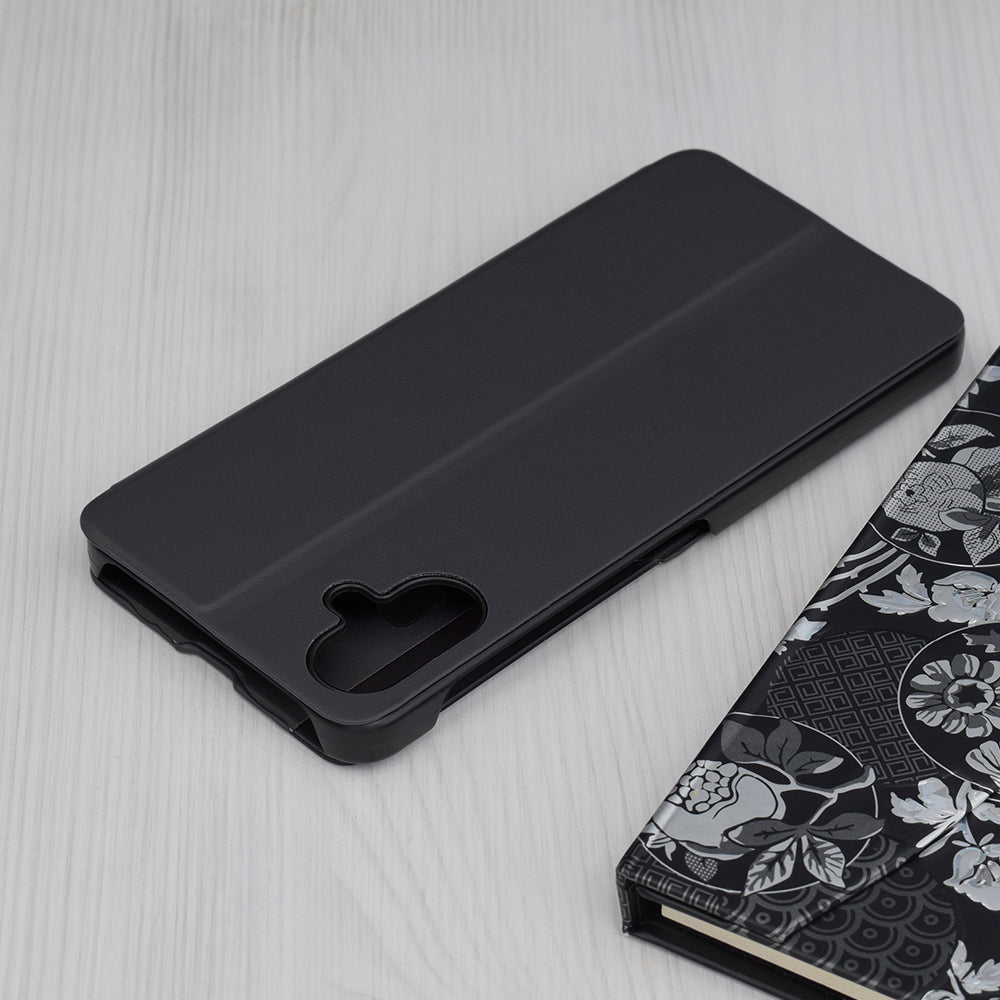 Custodia per Samsung Galaxy A06 A065, Techsuit, eFold, Nera