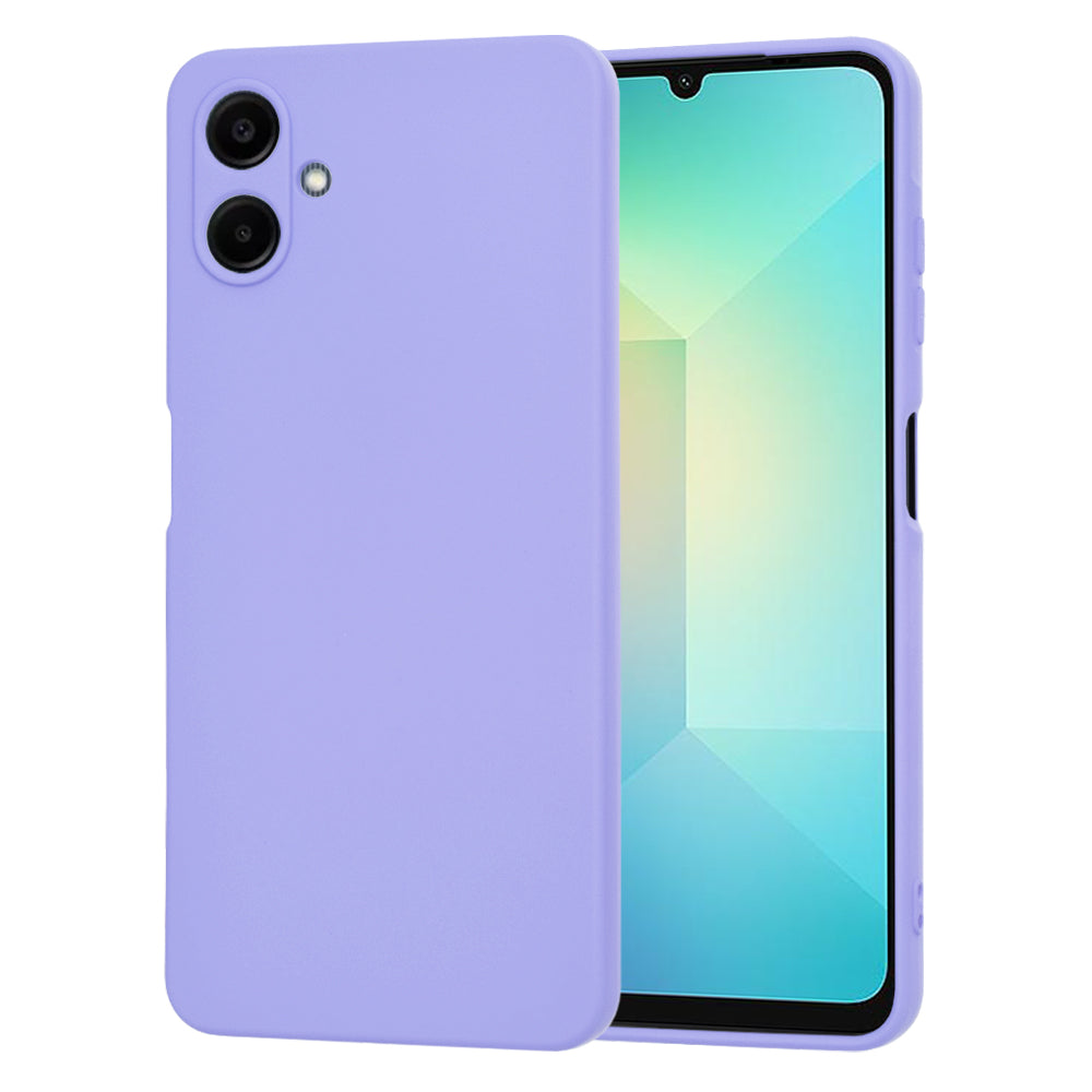 Custodia per Samsung Galaxy A06 A065, Techsuit, SoftFlex, Viola Chiaro