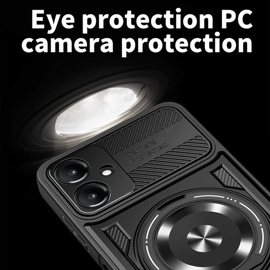 Custodia per Samsung Galaxy A07 4G A075, Techsuit, RuggedCam, Viola
