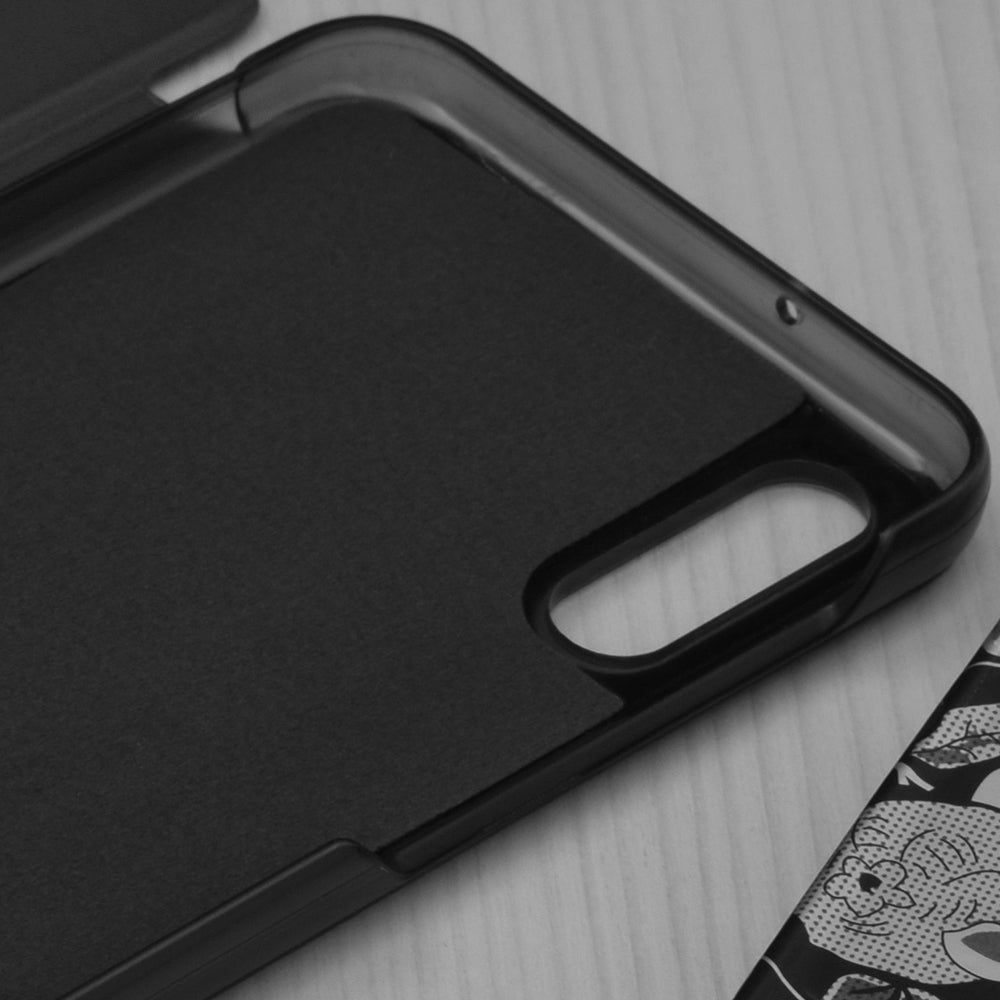 Custodia per Samsung Galaxy A10 A105 / M10 M105, Techsuit, eFold, Nera