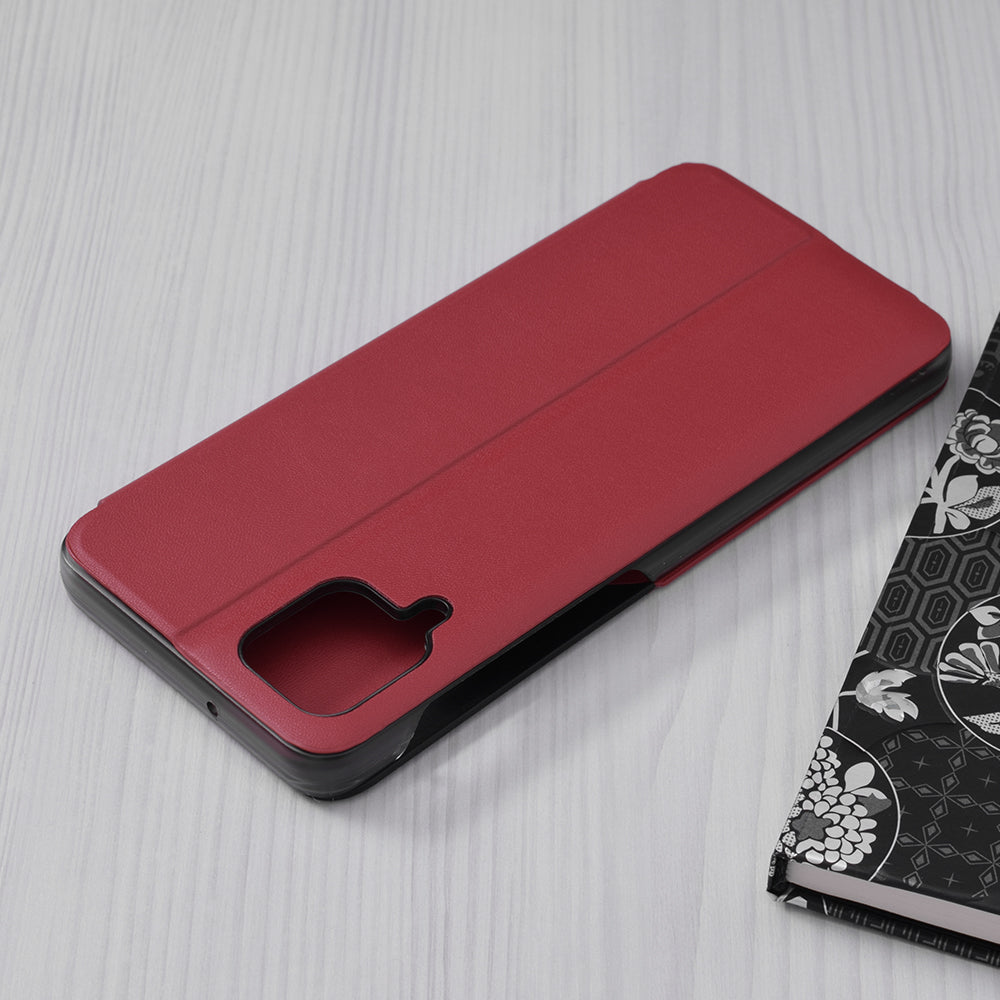 Custodia per Samsung Galaxy A12 Nacho A127 / A12 A125, Techsuit, eFold, Rossa