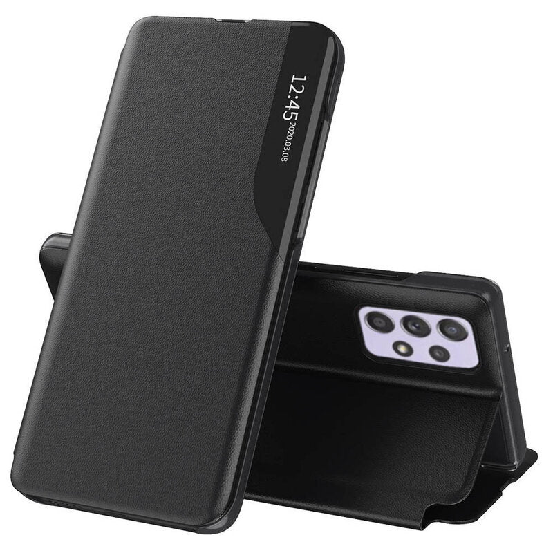 Custodia per Samsung Galaxy A13 A135, Techsuit, eFold, Nera