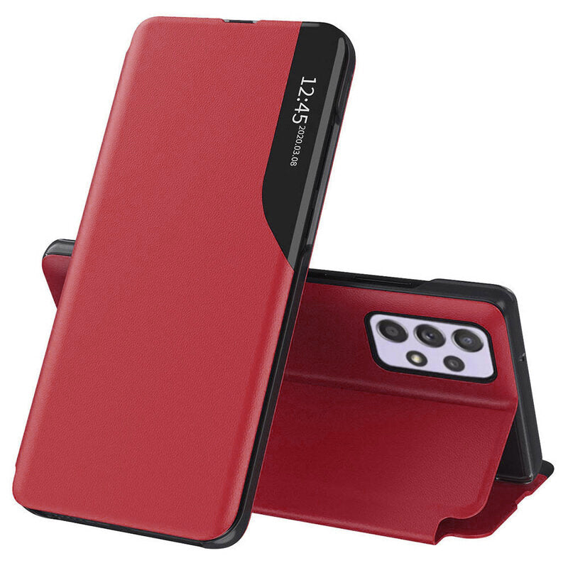 Custodia per Samsung Galaxy A13 A135, Techsuit, eFold, Rossa