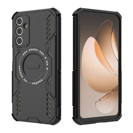 MagSafe Case for Samsung Galaxy A15 5G A156 / A15 A155, Techsuit, ArmorMag, Black