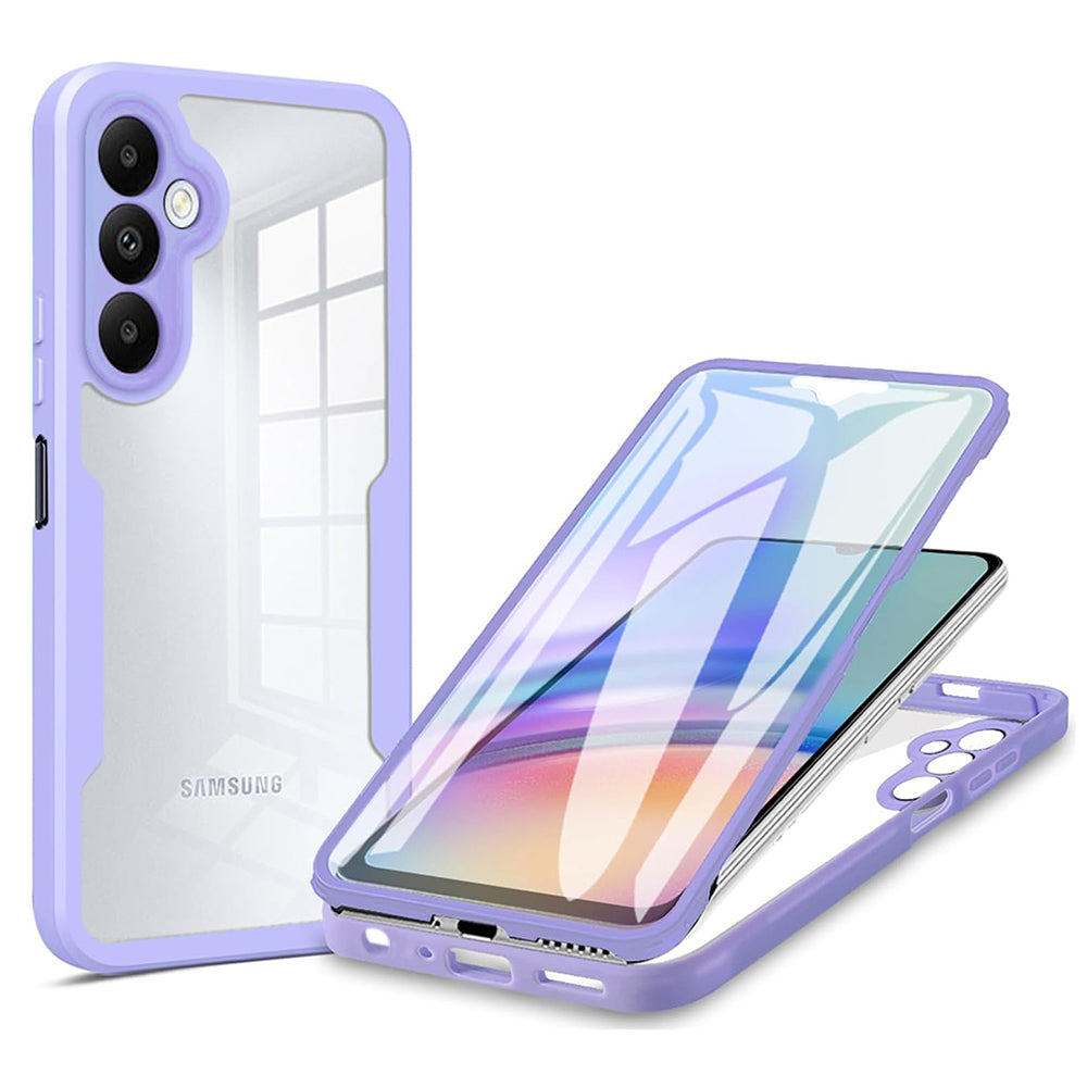 Custodia per Samsung Galaxy A15 5G A156 / A15 A155, Techsuit, ColorVerse 360, Viola