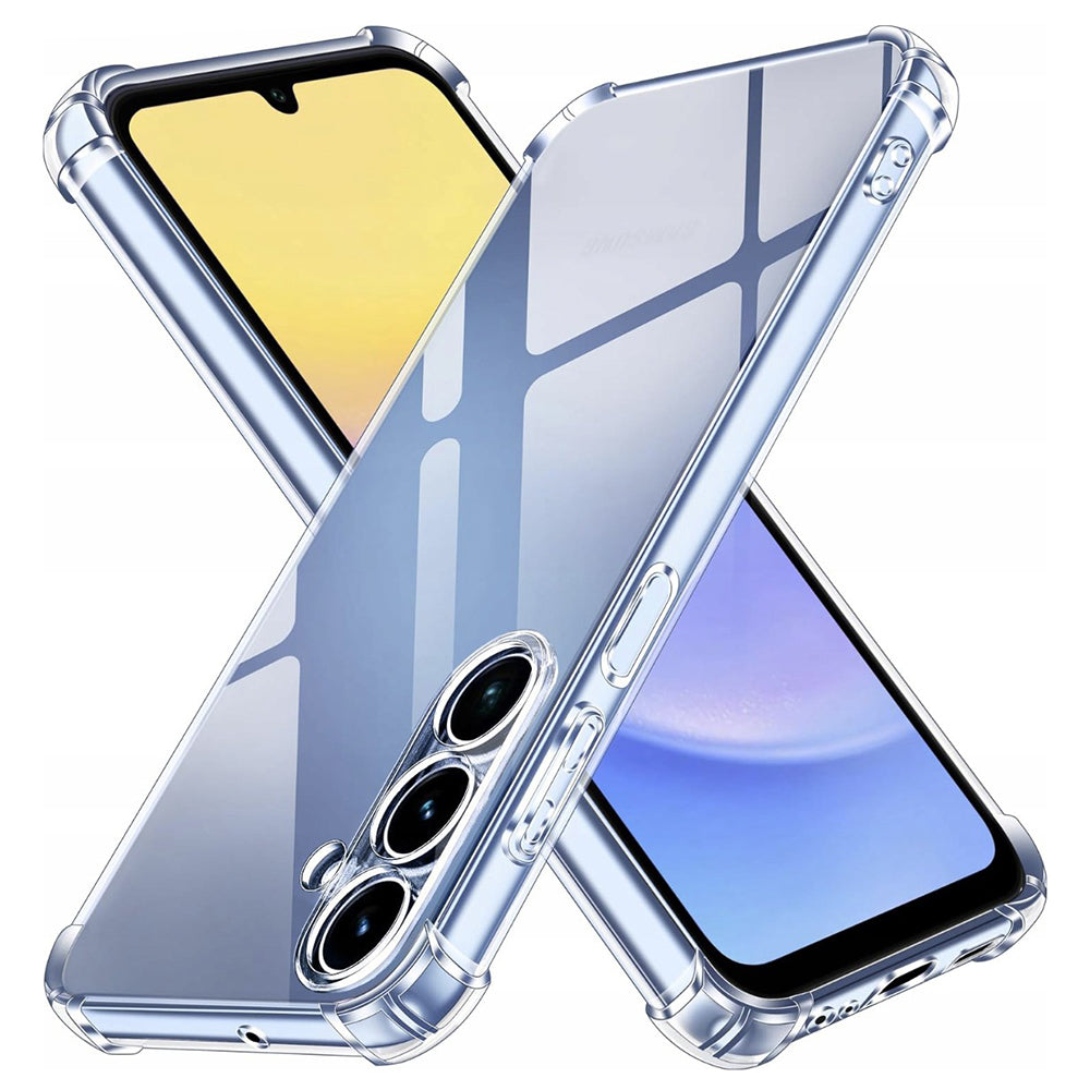 Custodia per Samsung Galaxy A15 5G A156 / A15 A155, Techsuit, Shockproof Clear, Trasparente