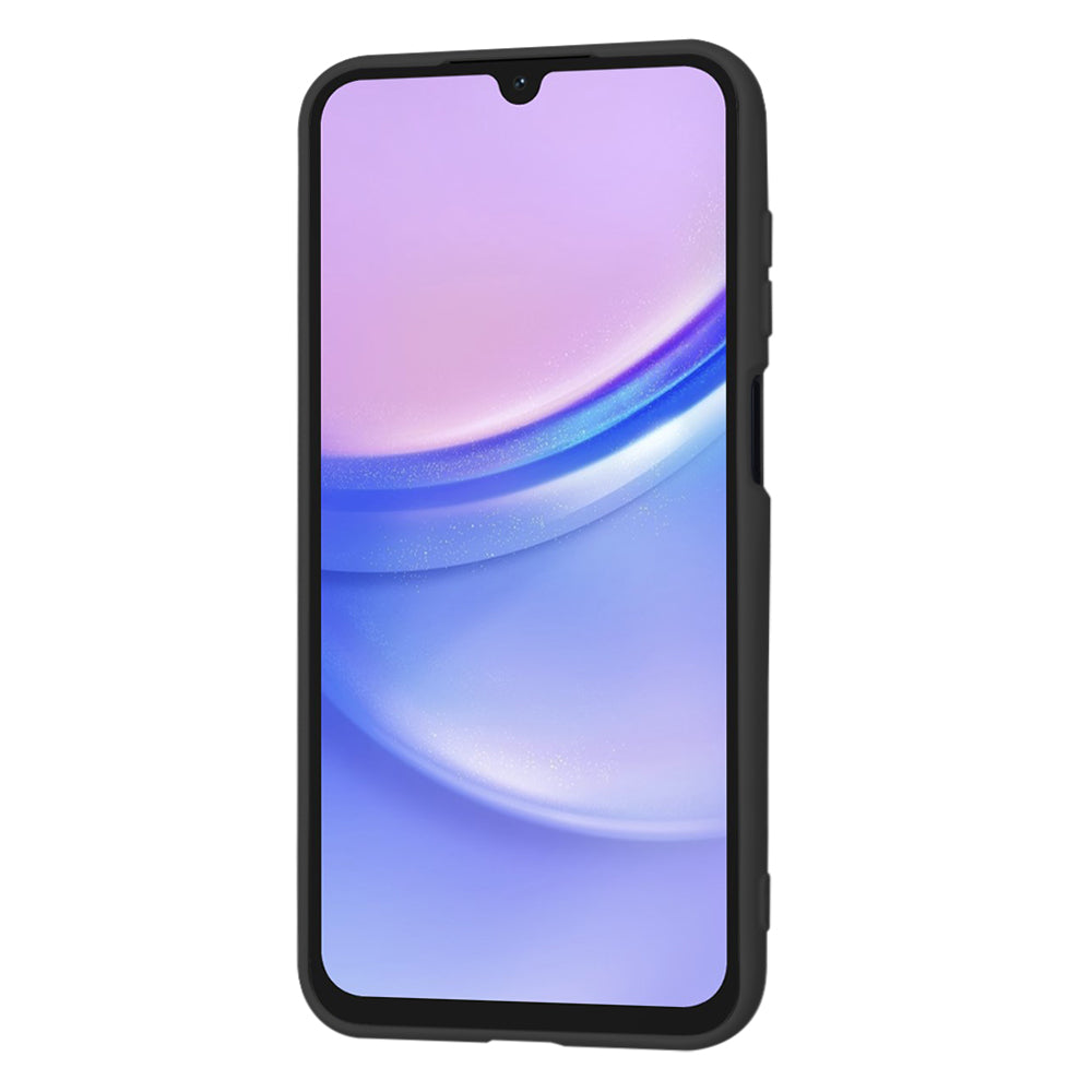 Custodia per Samsung Galaxy A15 5G A156 / A15 A155, Techsuit, SoftFlex, Nera