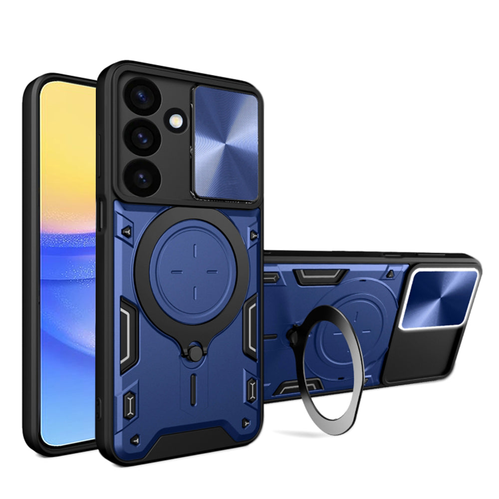 Custodia per Samsung Galaxy A16 5G A166 / A16 4G A165, Techsuit, CamGuard Pro, Blu