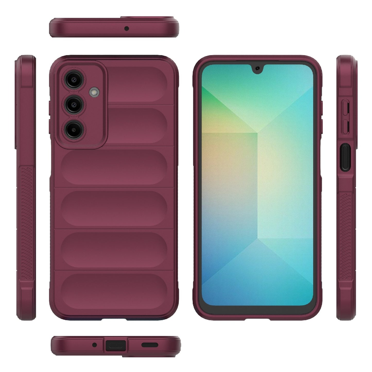 Custodia per Samsung Galaxy A16 5G A166 / A16 4G A165, Techsuit, Magic Shield, Vinaccia