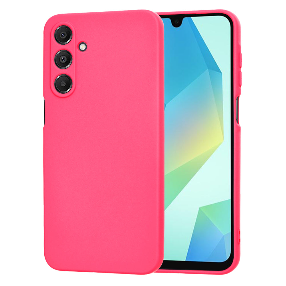 Custodia per Samsung Galaxy A16 5G A166 / A16 4G A165, Techsuit, SoftFlex, Rosa Scuro