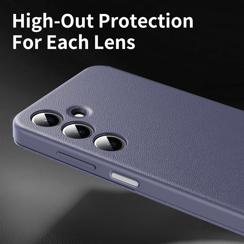 Custodia per Samsung Galaxy A18 5G A186 / A18 4G A185 / F17 / M17 / A17 4G A175, Techsuit, SmartView, Viola