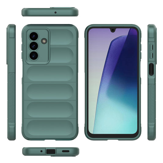 Custodia per Samsung Galaxy A17 5G, Techsuit, Magic Shield, Verde