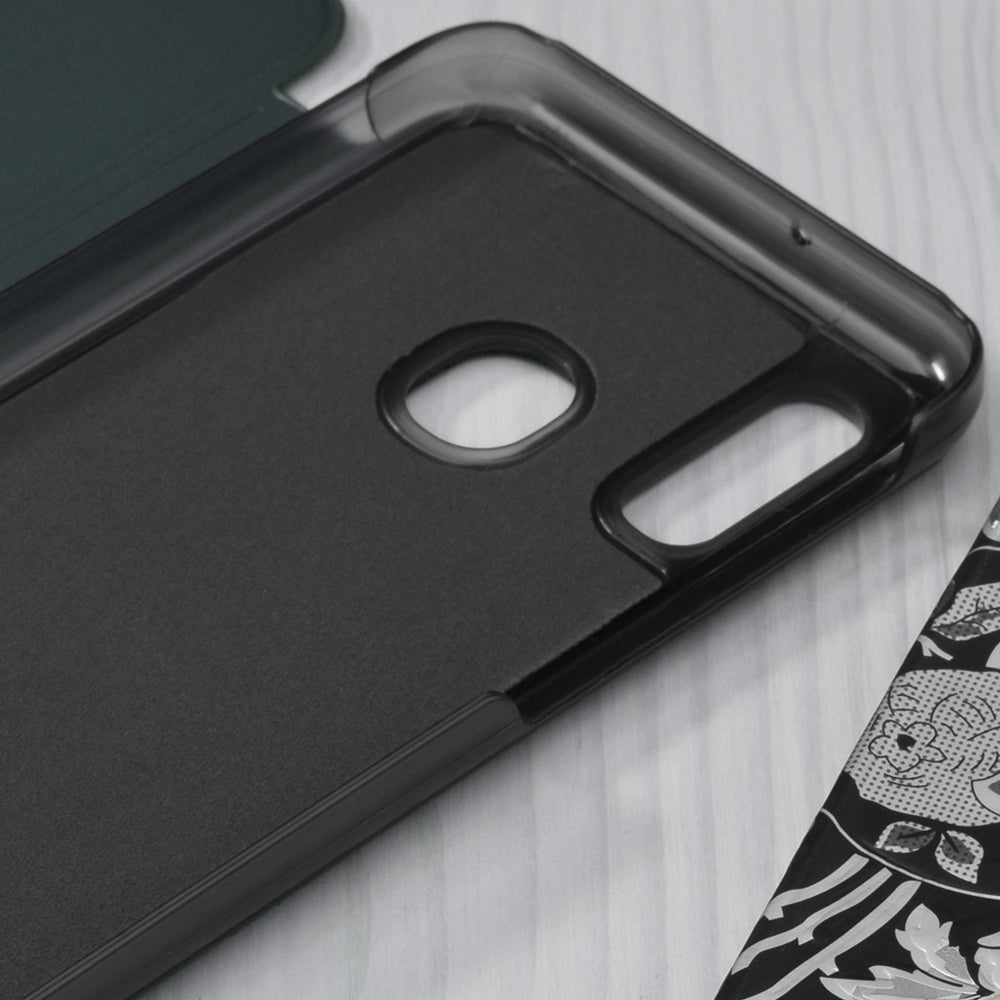 Custodia per Samsung Galaxy A20e A202, Techsuit, eFold, Verde