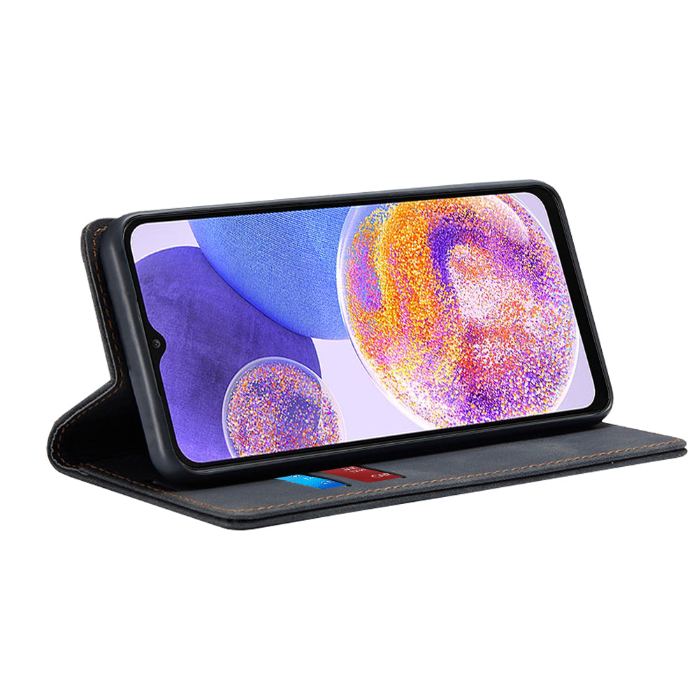 Custodia per Samsung Galaxy A23 5G A236 / A23 A235, Techsuit, Confy, Nera