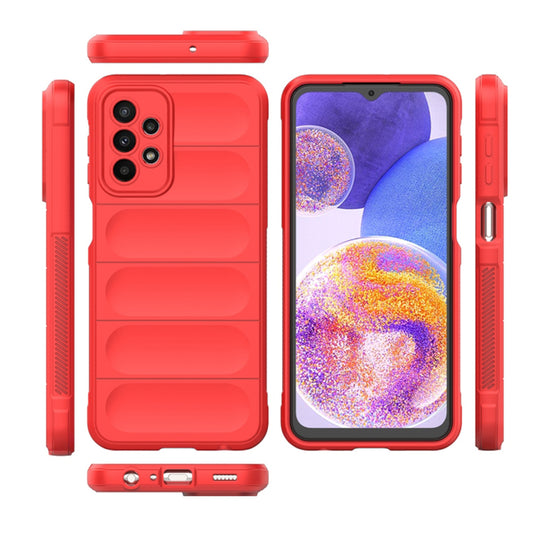 Custodia per Samsung Galaxy A23 5G A236 / A23 A235, Techsuit, Magic Shield, Nera