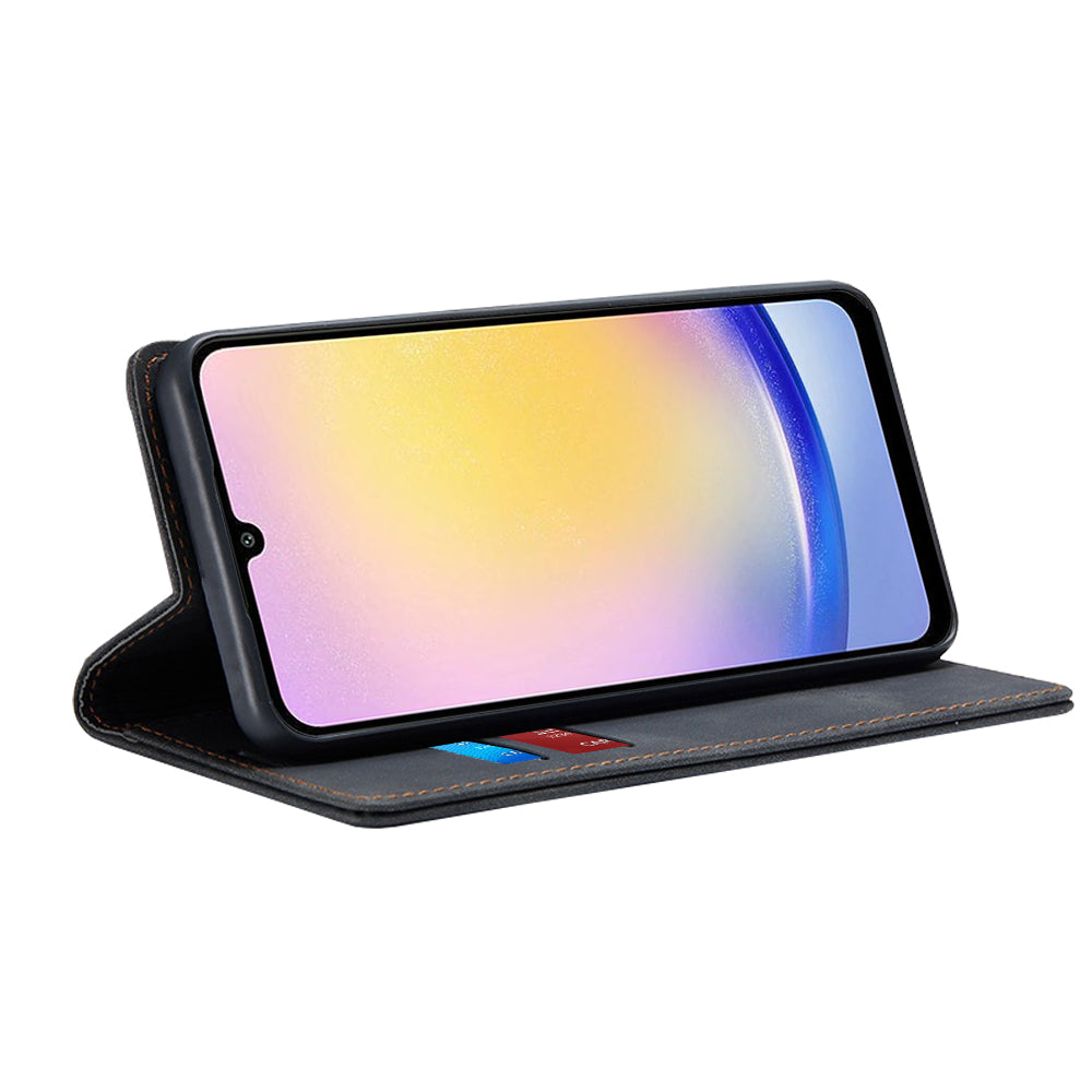 Custodia per Samsung Galaxy A25 A256, Techsuit, Confy, Nera