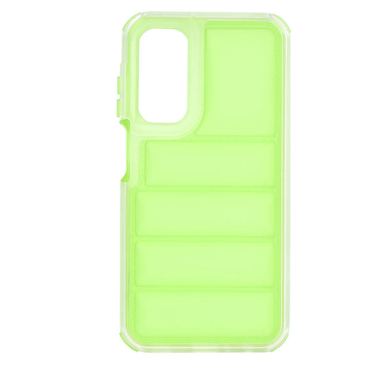 Custodia per Samsung Galaxy A25 A256, Techsuit, Wave Shield, Verde