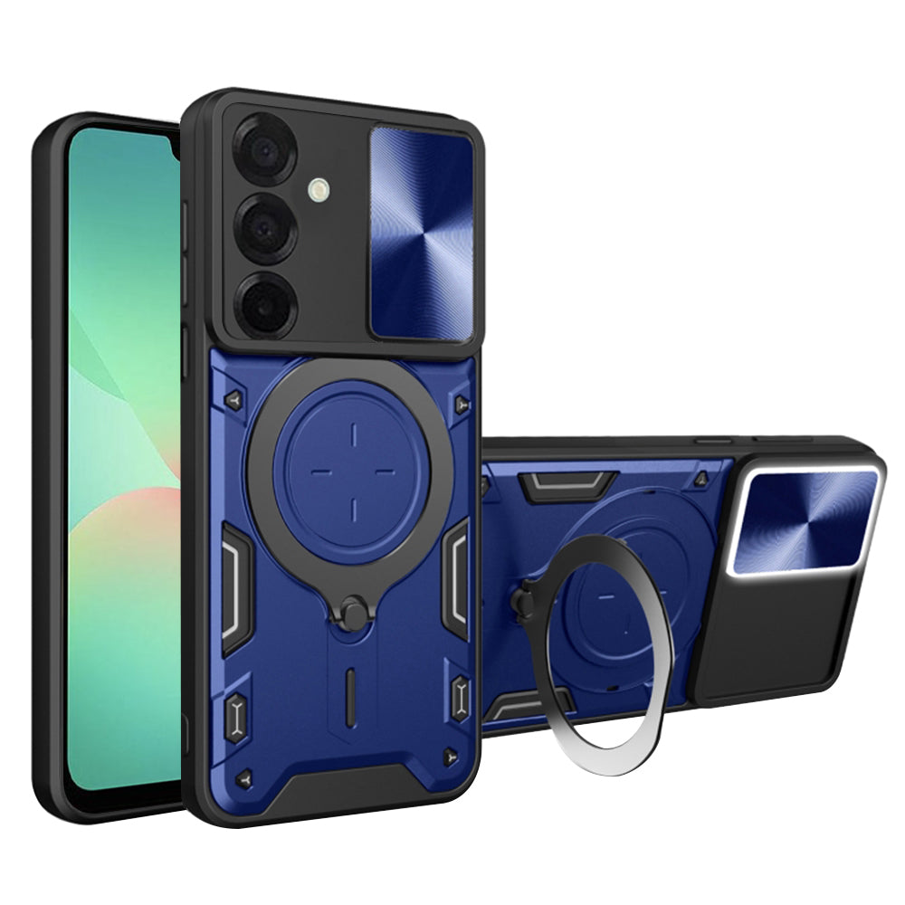 Custodia per Samsung Galaxy A26 A266, Techsuit, CamGuard Pro, Blu