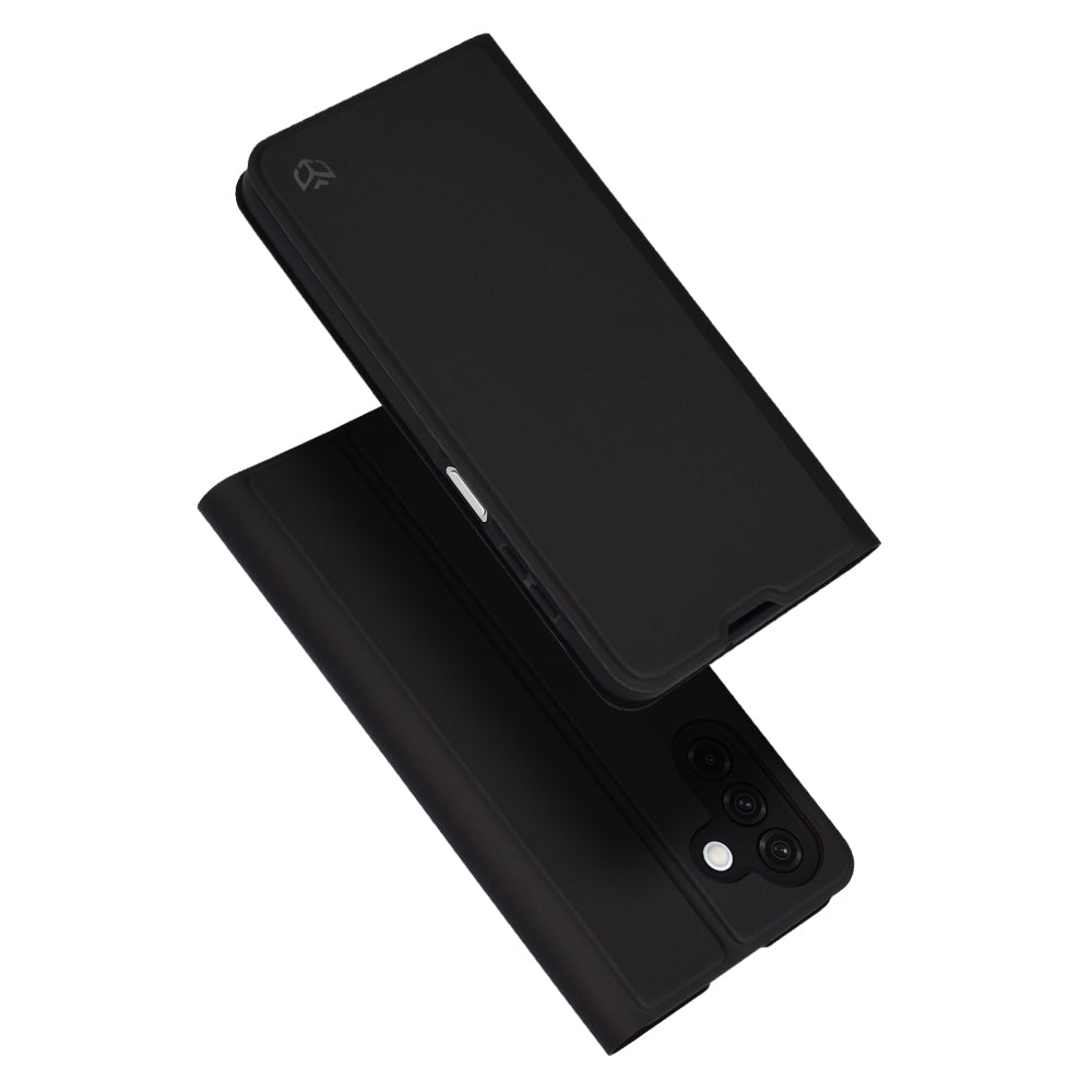 Custodia per Samsung Galaxy A26 A266, Techsuit, Magskin Book, Nera