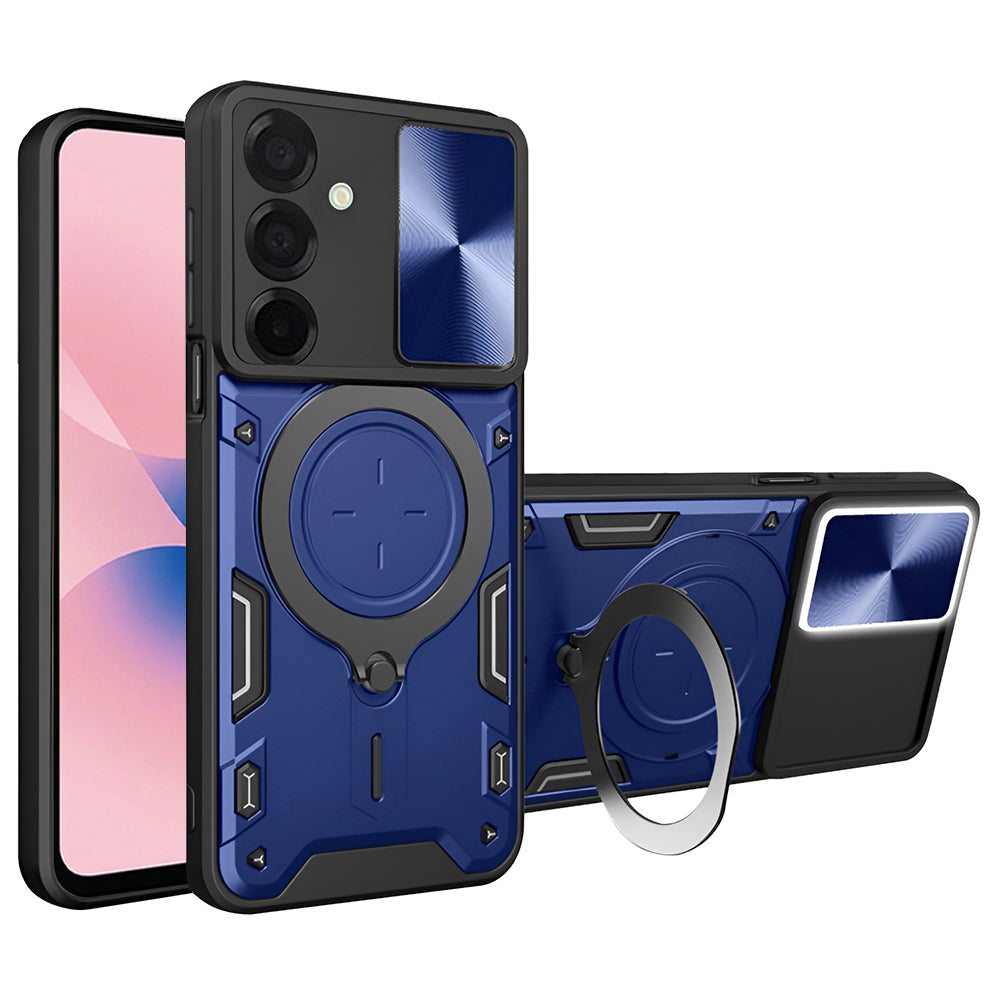 Custodia per Samsung Galaxy A27 5G, Techsuit, CamGuard Pro, Blu