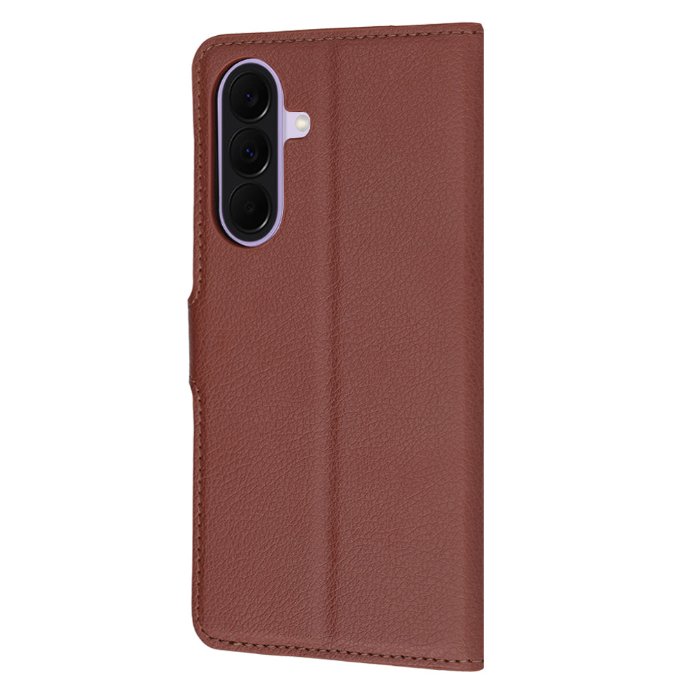 Custodia per Samsung Galaxy A27 5G, Techsuit, Leather Folio, Marrone