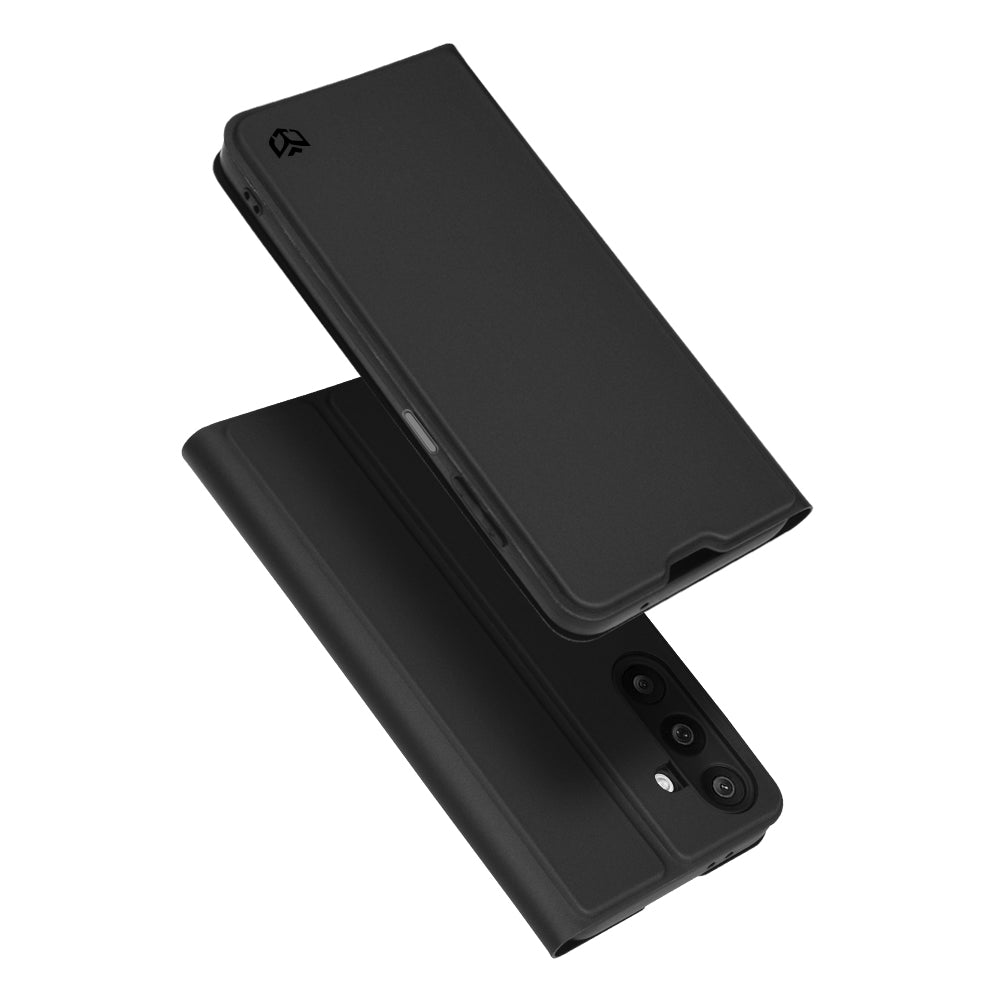 Custodia per Samsung Galaxy A27 5G, Techsuit, Magskin Book, Nera