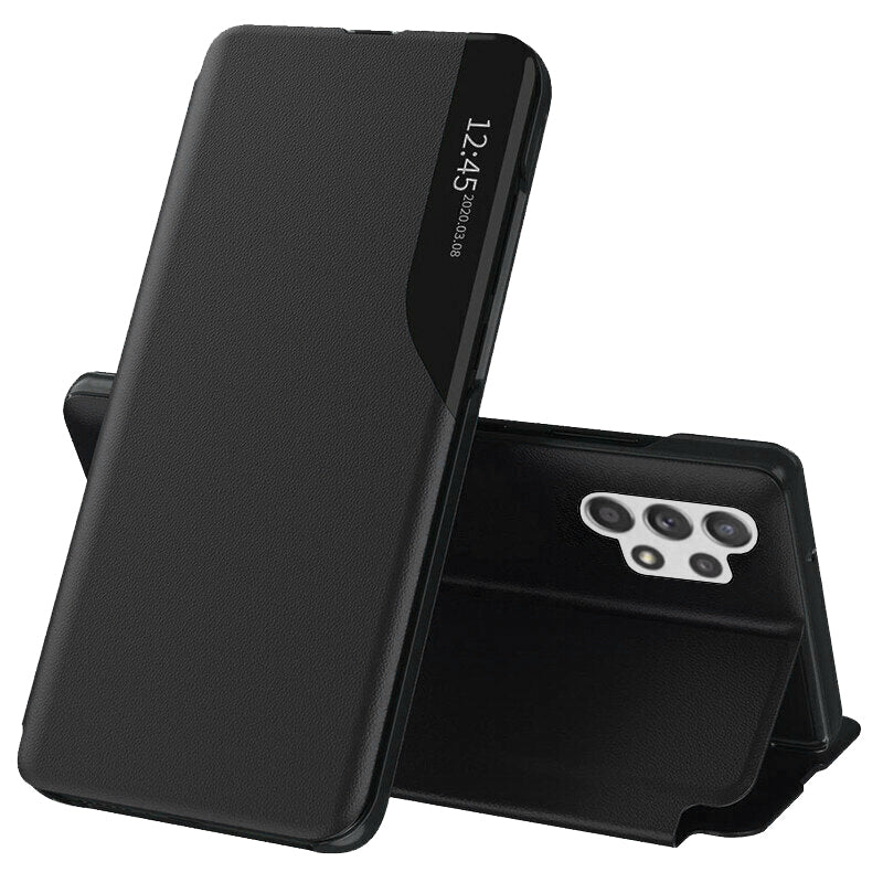 Custodia per Samsung Galaxy A32 A325, Techsuit, eFold, Nera