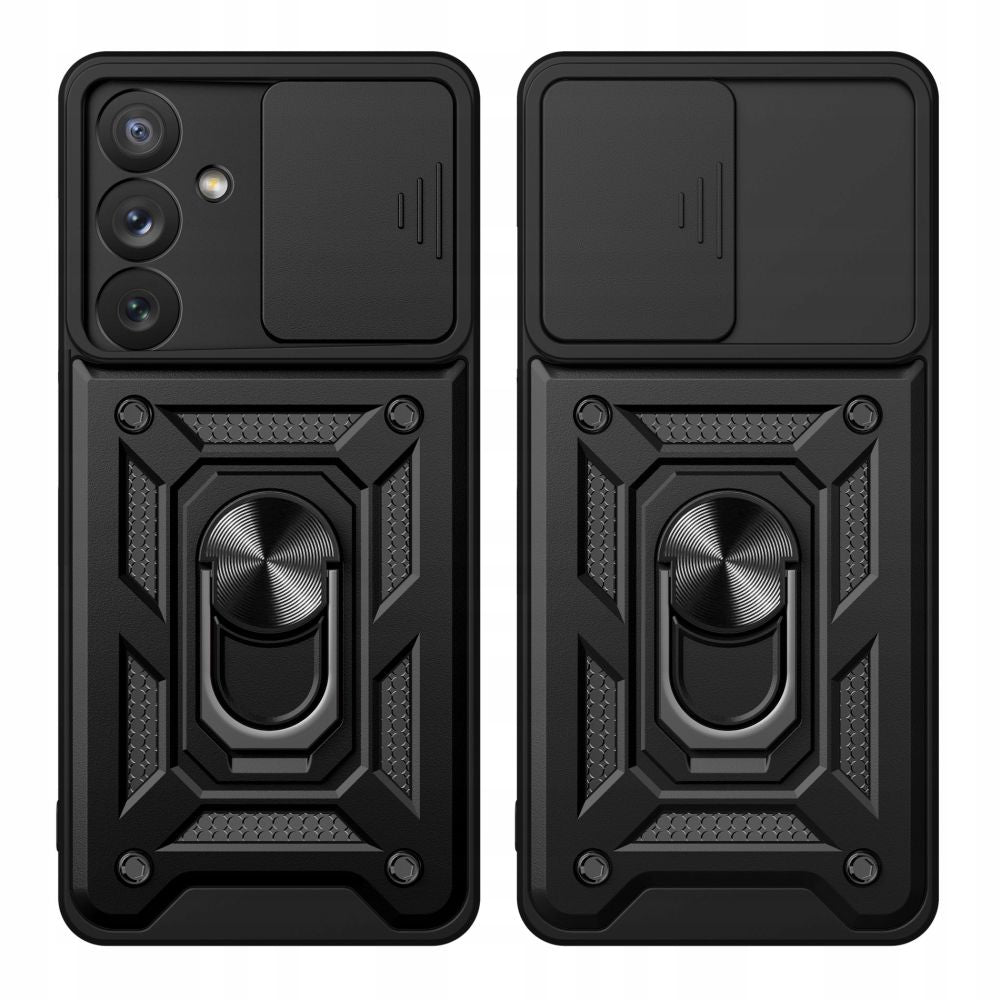 Custodia per Samsung Galaxy A34 A346, Techsuit, CamShield, Nera