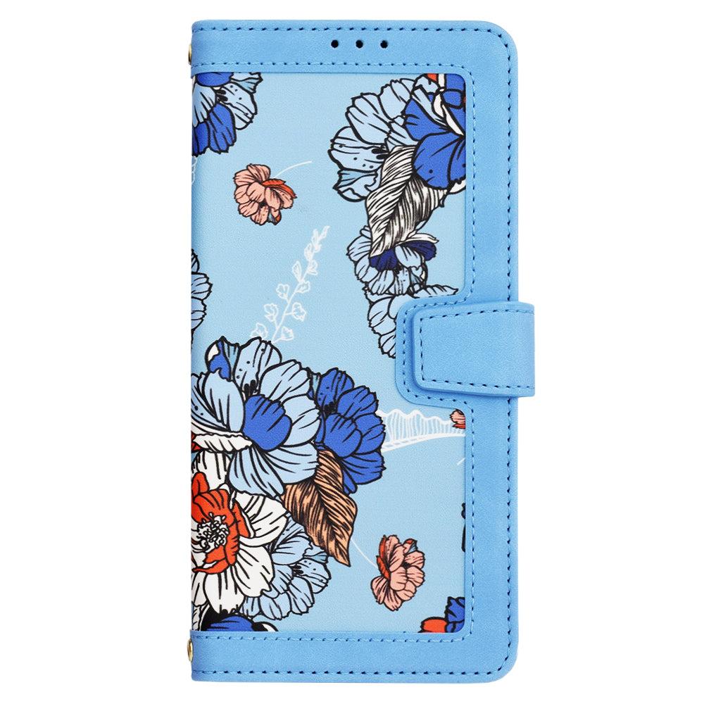 Custodia per Samsung Galaxy A35 5G A356, Techsuit, FlipCraft, Blu