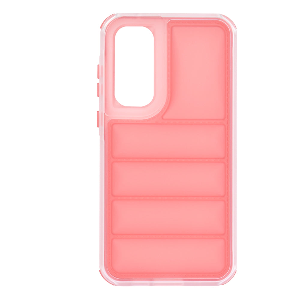 Custodia per Samsung Galaxy A35 5G A356, Techsuit, Wave Shield, Rossa