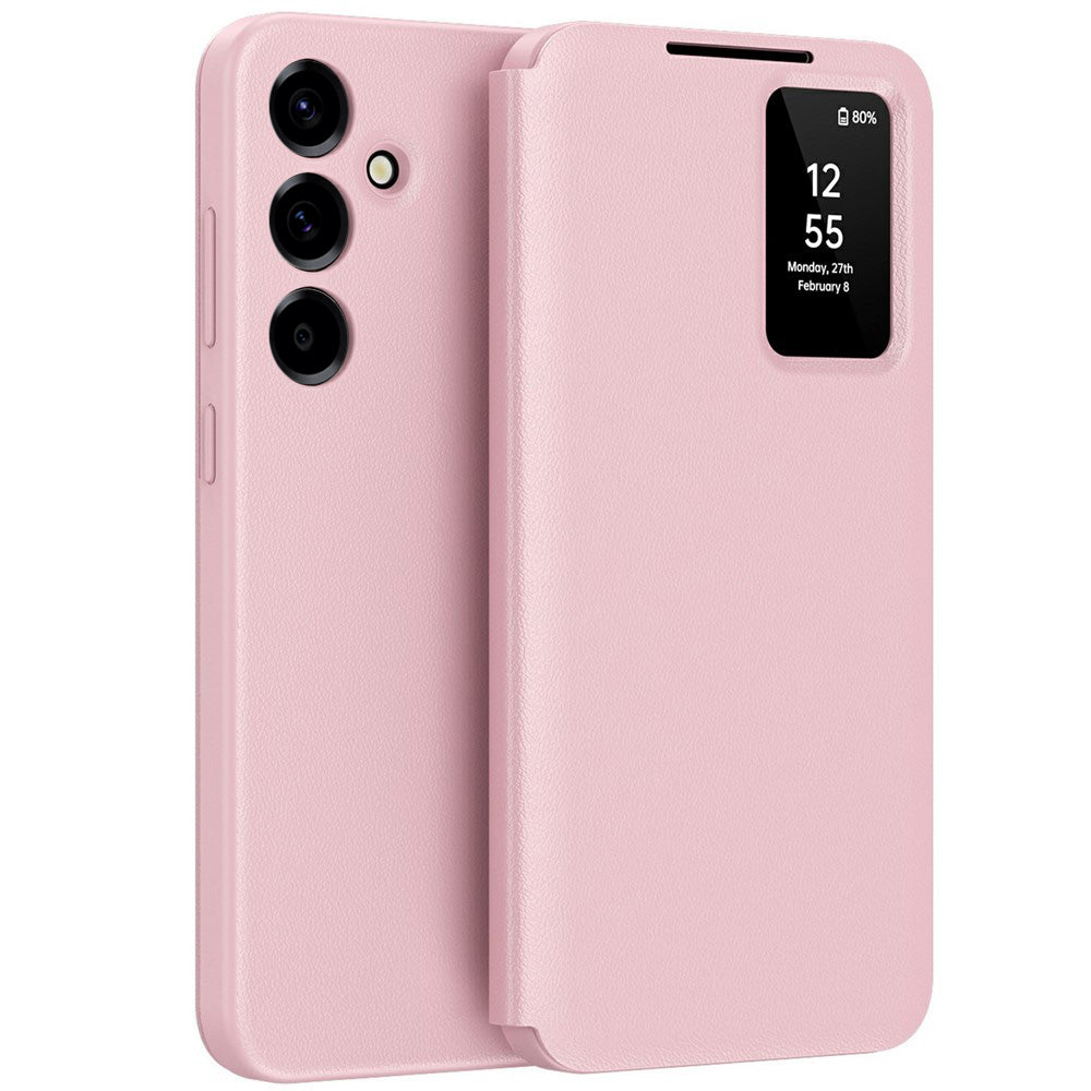 Custodia per Samsung Galaxy A37 5G, Techsuit, SmartView, Rosa