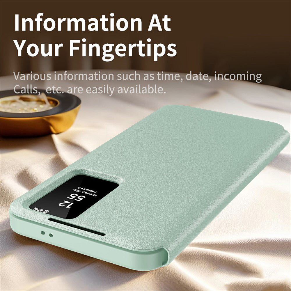 Custodia per Samsung Galaxy A37 5G, Techsuit, SmartView, Verde