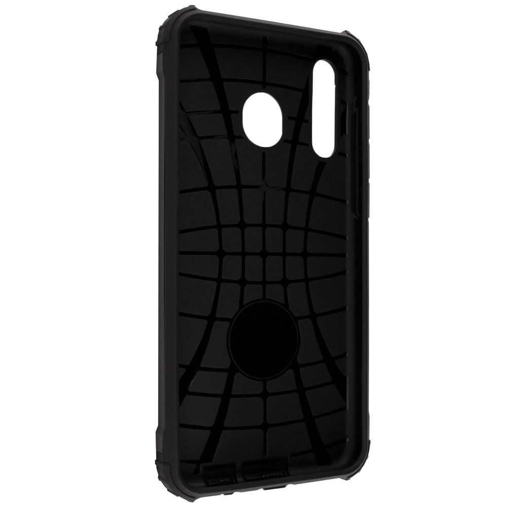 Custodia per Samsung Galaxy A50s A507 / A30s A307 / A50 A505, Techsuit, Hybrid Armor, Nera