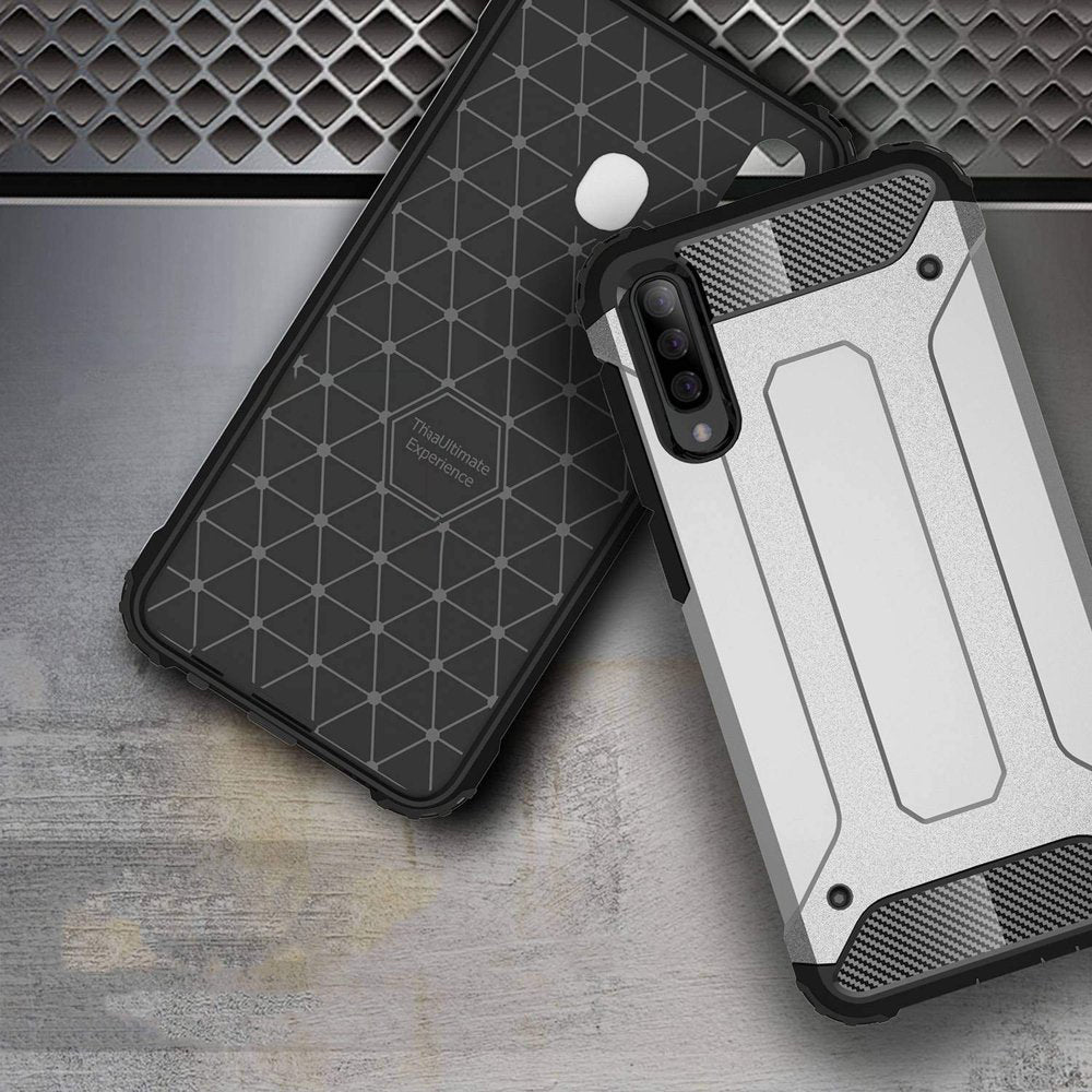 Custodia per Samsung Galaxy A50s A507 / A30s A307 / A50 A505, Techsuit, Hybrid Armor, Nera