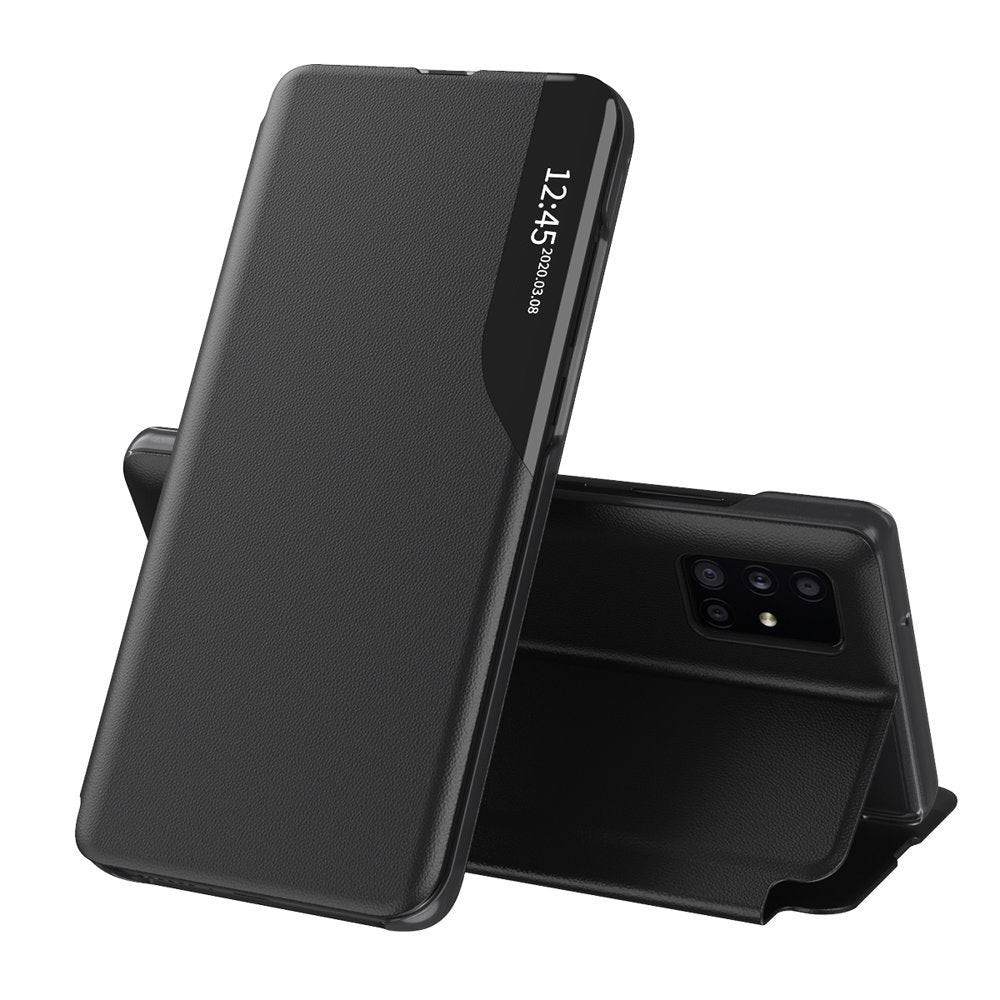 Custodia per Samsung Galaxy A51 A515, Techsuit, eFold, Nera