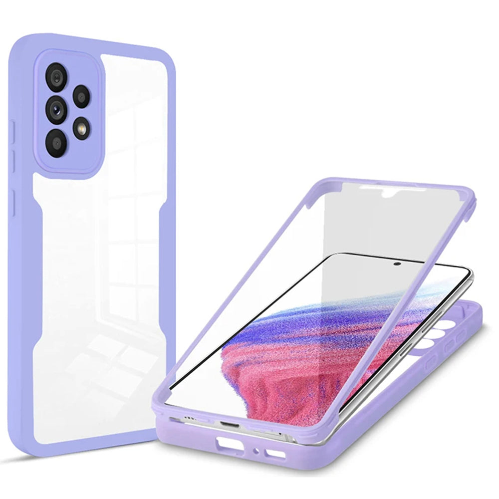 Custodia per Samsung Galaxy A53 5G A536, Techsuit, ColorVerse 360, Viola