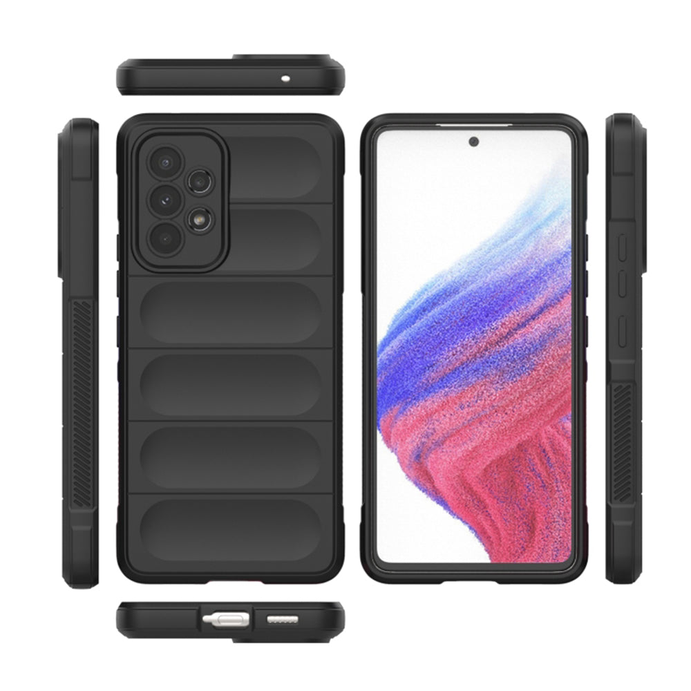 Custodia per Samsung Galaxy A53 5G A536, Techsuit, Magic Shield, Nera