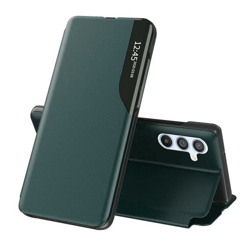 Custodia per Samsung Galaxy A54 A546, Techsuit, eFold, Verde