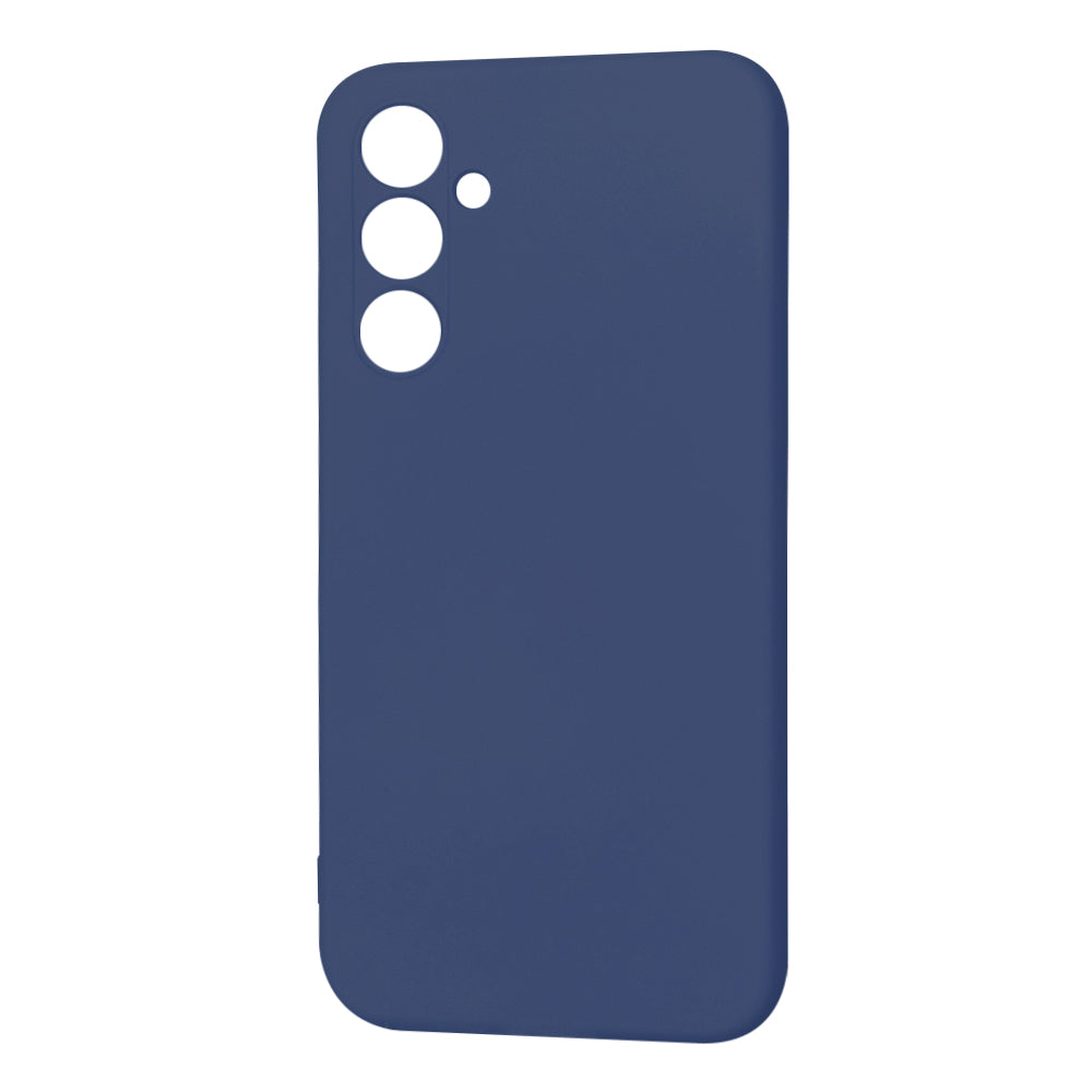 Custodia per Samsung Galaxy A54 A546, Techsuit, SoftFlex, Blu Navy