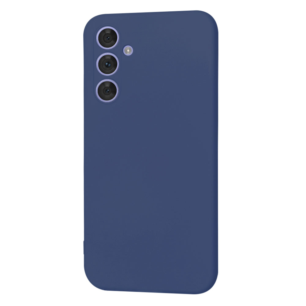 Custodia per Samsung Galaxy A54 A546, Techsuit, SoftFlex, Blu Navy