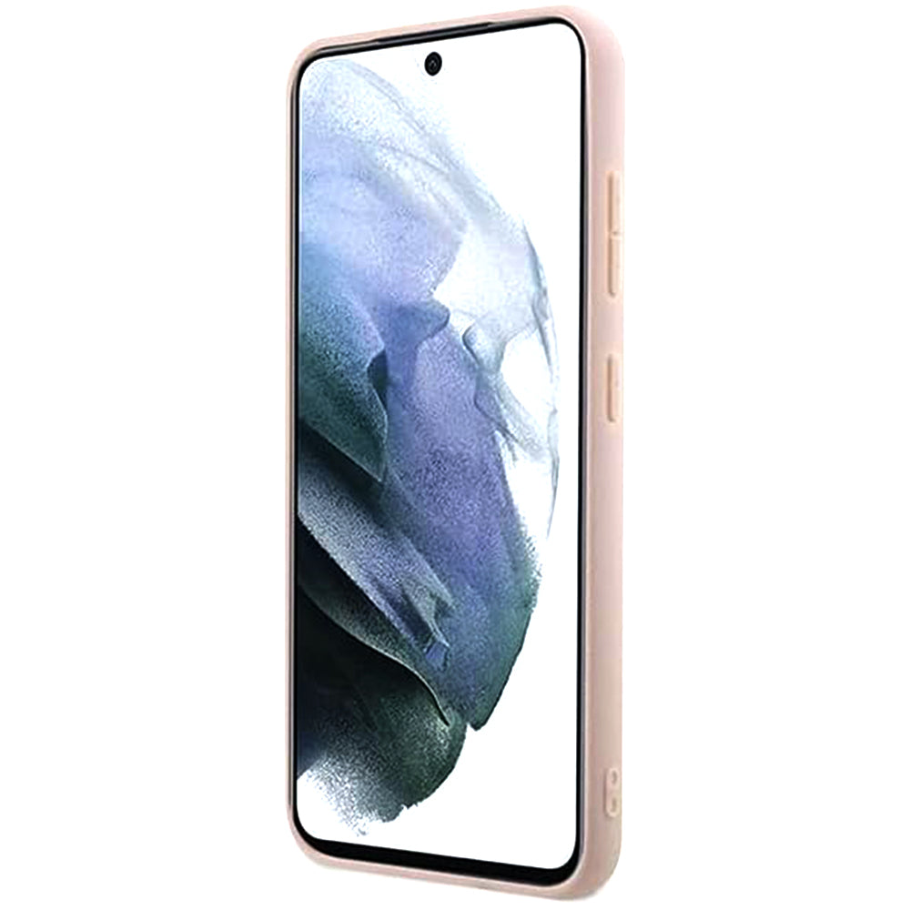 Custodia per Samsung Galaxy A55 5G A556, Guess, 4G Big Logo, Rosa