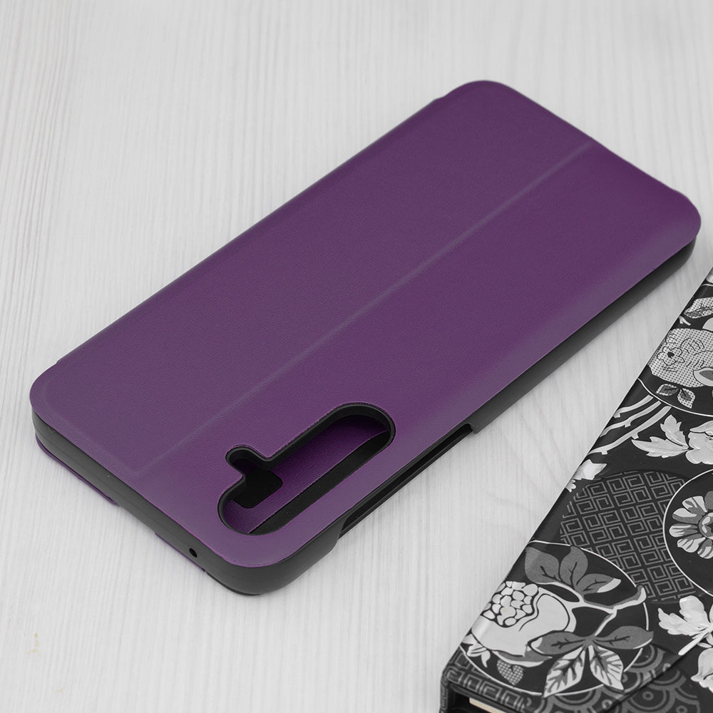 Custodia per Samsung Galaxy A55 5G A556, Techsuit, eFold, Viola