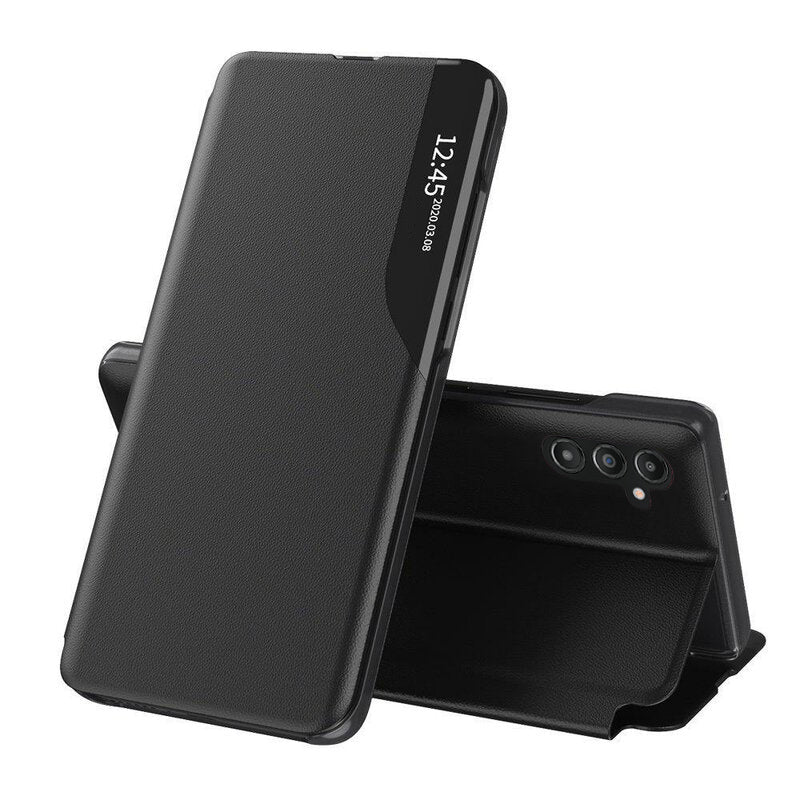 Custodia per Samsung Galaxy A55 5G A556, Techsuit, eFold, Nera