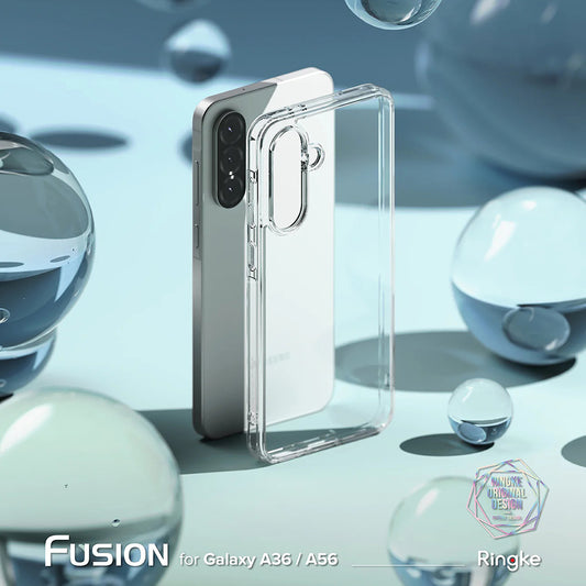 Custodia per Samsung Galaxy A56 A566 / A36 A366, Ringke, Fusion, Trasparente