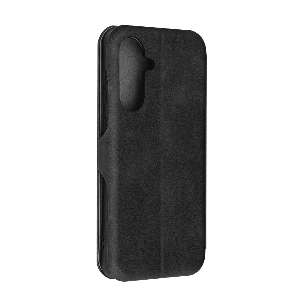 Custodia per Samsung Galaxy A56 A566, Techsuit, Safe Wallet Plus, Nera
