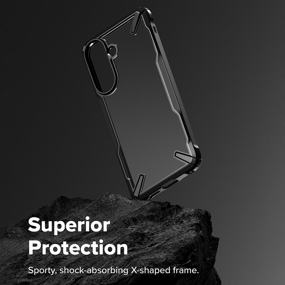 Custodia per Samsung Galaxy A57 5G, Ringke, Fusion X, Nera